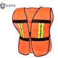 Hi Vis adjustable mesh reflective  safety vest